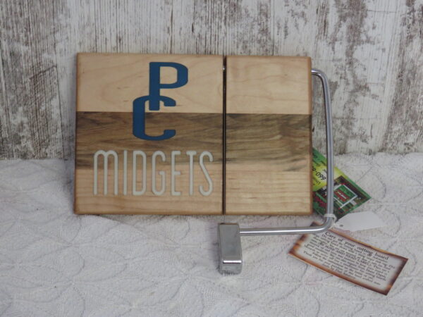 PC Midget Cheese Cutting Board Cherry And Mapel