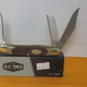 SCHRADE OLD TIMER 8OT SENIOR POCKET KNIFE 3 BLADE