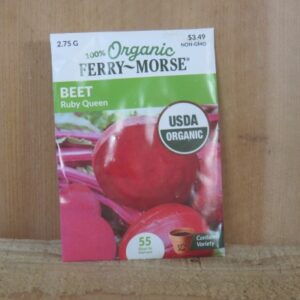 RUBY QUEEN BEET USDA ORGANIC FERRY-MORSE