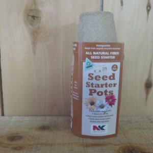 LAWN AND GARDEN ALL NATURAL FIBER SEED STARTER POTS